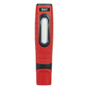 Sealey LED360PLUSR 360‚Äö√†√∂‚àö√°¬¨¬®‚Äö√†√ª 16 SMD & 3W SMD LED Rechargeable Inspection Light - Red