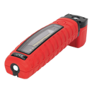 Sealey LED360R 360‚Äö√†√∂‚àö√°¬¨¬®‚Äö√†√ª 14 SMD LED & 3W SMD LED Red Lithium-ion Rechargeable Inspection Light