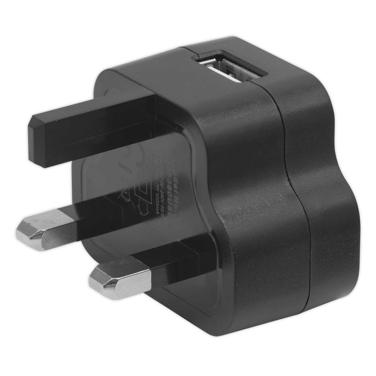 Sealey LED360USB.C 5V-1A USB Mains Charger