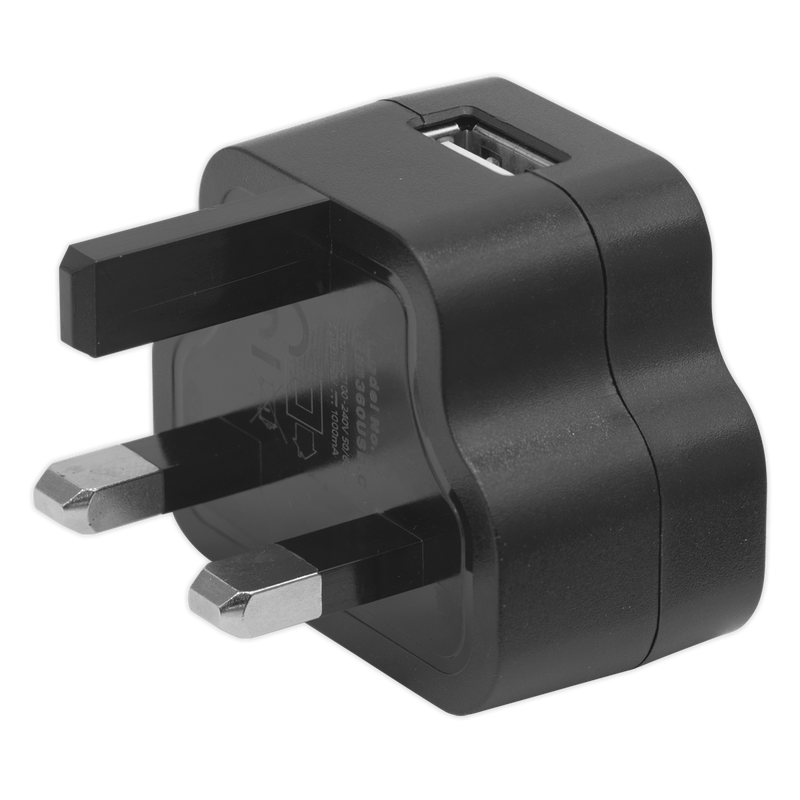 Sealey LED360USB.C 5V-1A USB Mains Charger