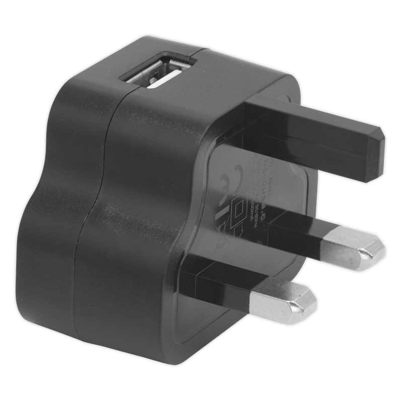 Sealey LED360USB.C 5V-1A USB Mains Charger