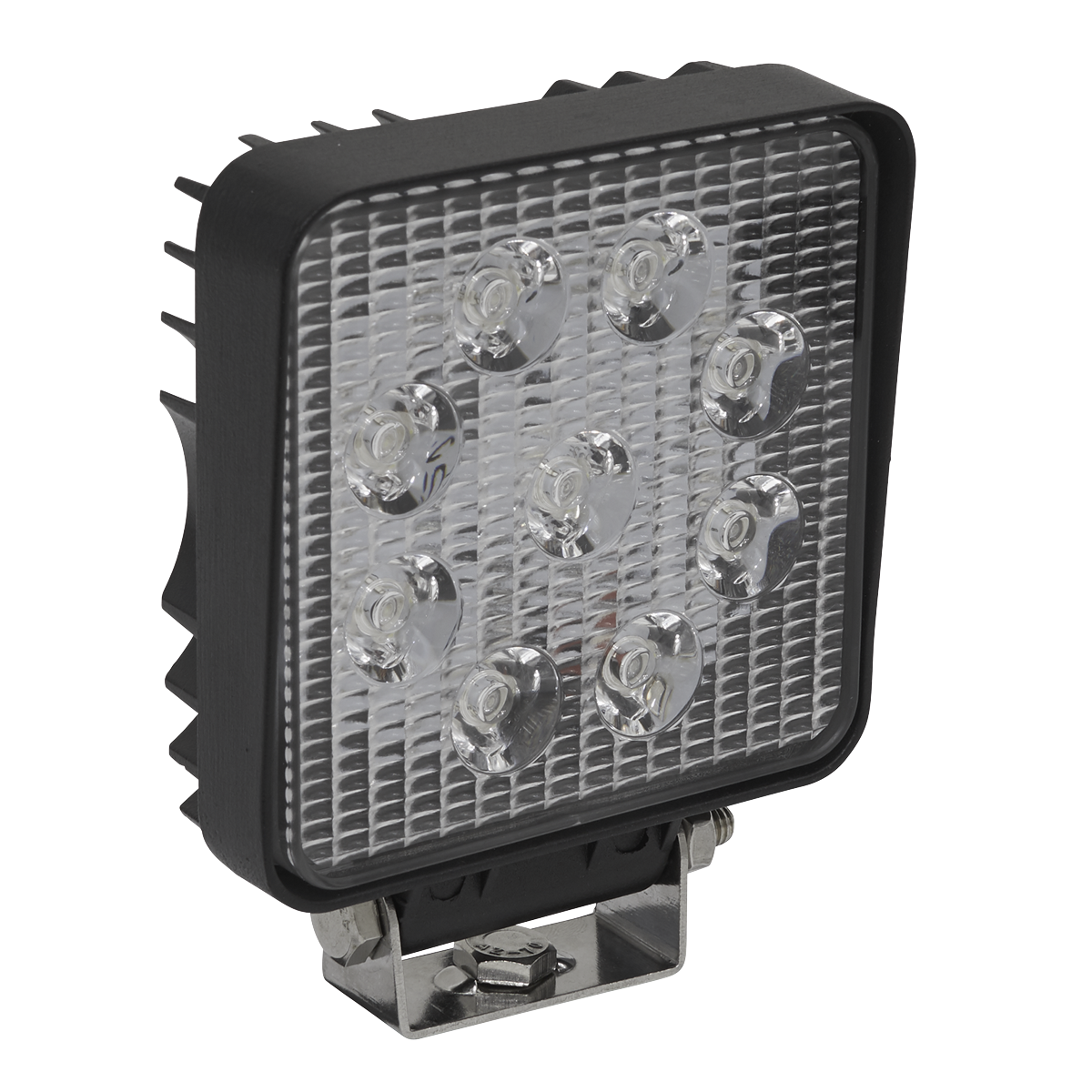 Sealey LED3S 27W SMD LED Square Work Light with Mounting Bracket