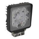 Sealey LED3S 27W SMD LED Square Work Light with Mounting Bracket