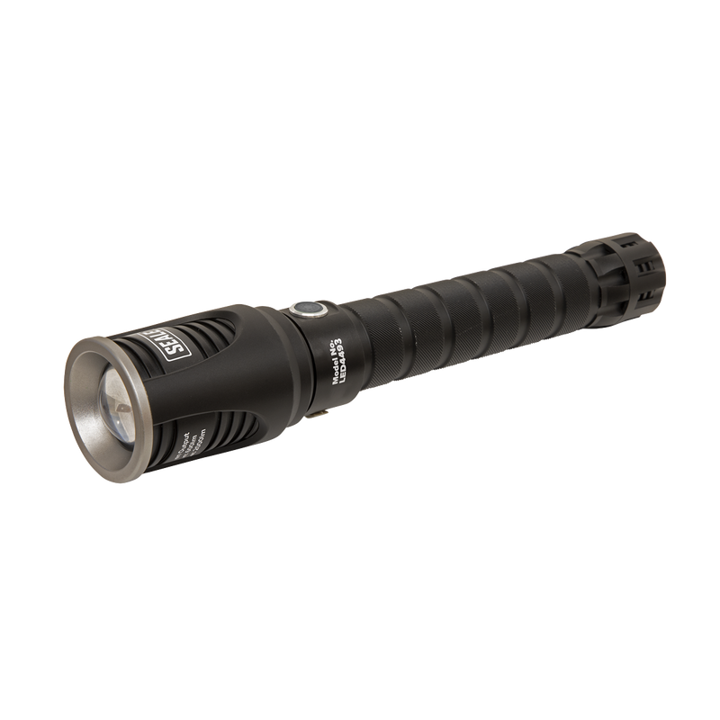 Sealey LED4493 20W SMD LED Rechargeable Aluminium Torch with Adjustable Focus