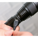 Sealey LED449 10W SMD LED Rechargeable Aluminium Torch - Adjustable Focus