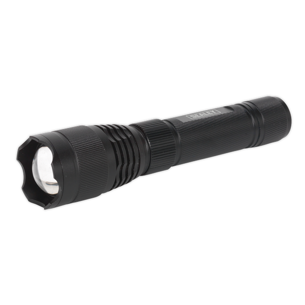 Sealey LED449 10W SMD LED Rechargeable Aluminium Torch - Adjustable Focus