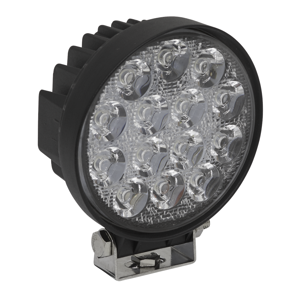 Sealey LED4R 42W SMD LED Round Work Light with Mounting Bracket