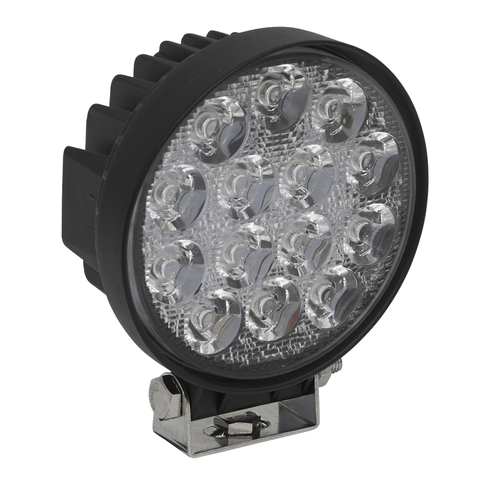 Sealey LED4R 42W SMD LED Round Work Light with Mounting Bracket