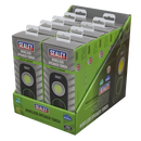 Sealey LED50WSDB 10W COB LED Rechargeable Torch with Wireless Speaker - Display Box of 10