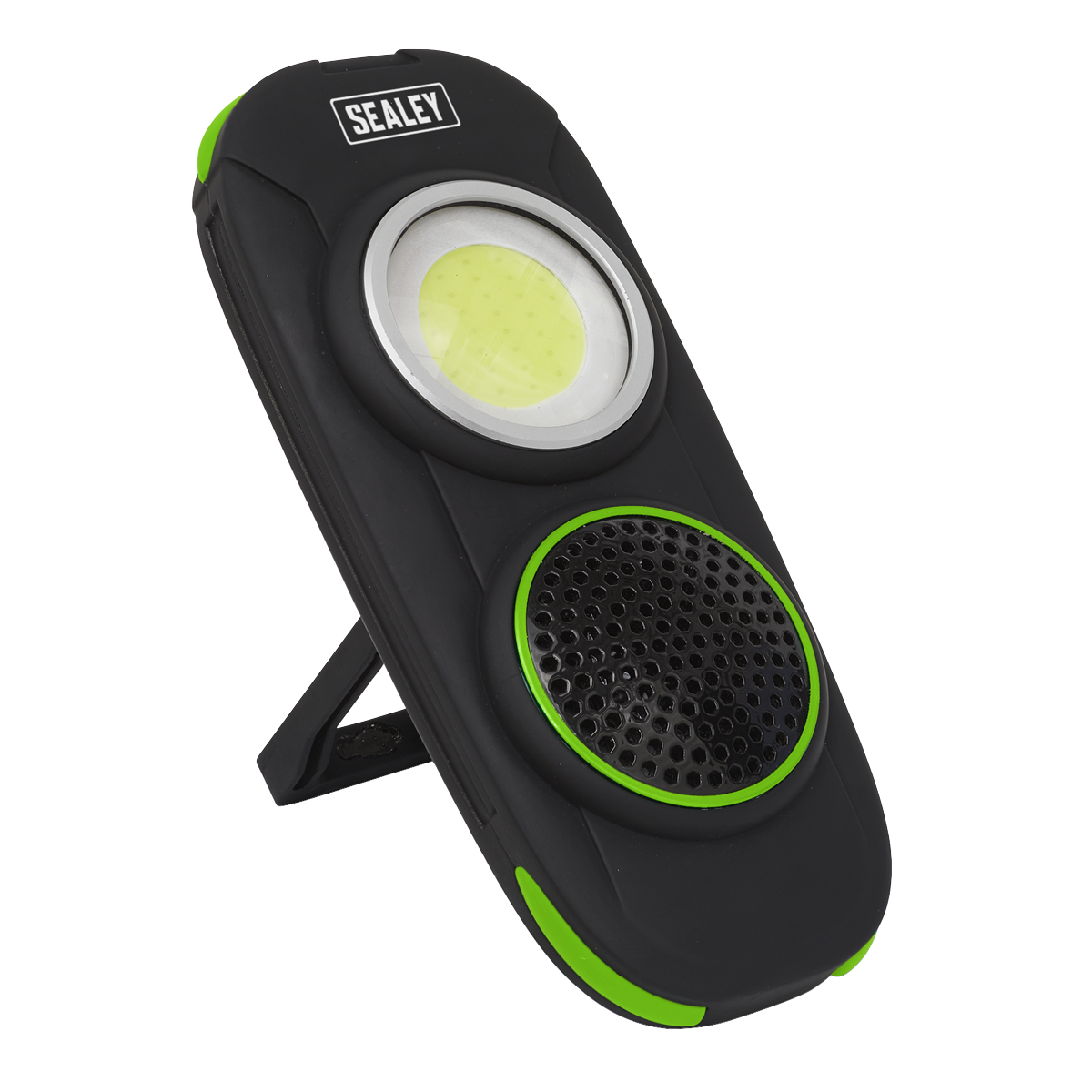 Sealey LED50WS 10W COB LED Rechargeable Torch with Wireless Speaker