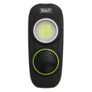 Sealey LED50WS 10W COB LED Rechargeable Torch with Wireless Speaker