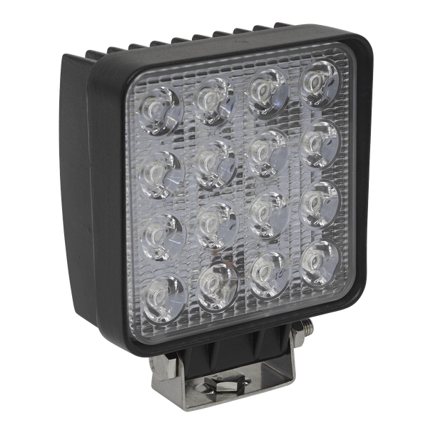 Sealey LED5S 48W SMD LED Square Work Light with Mounting Bracket