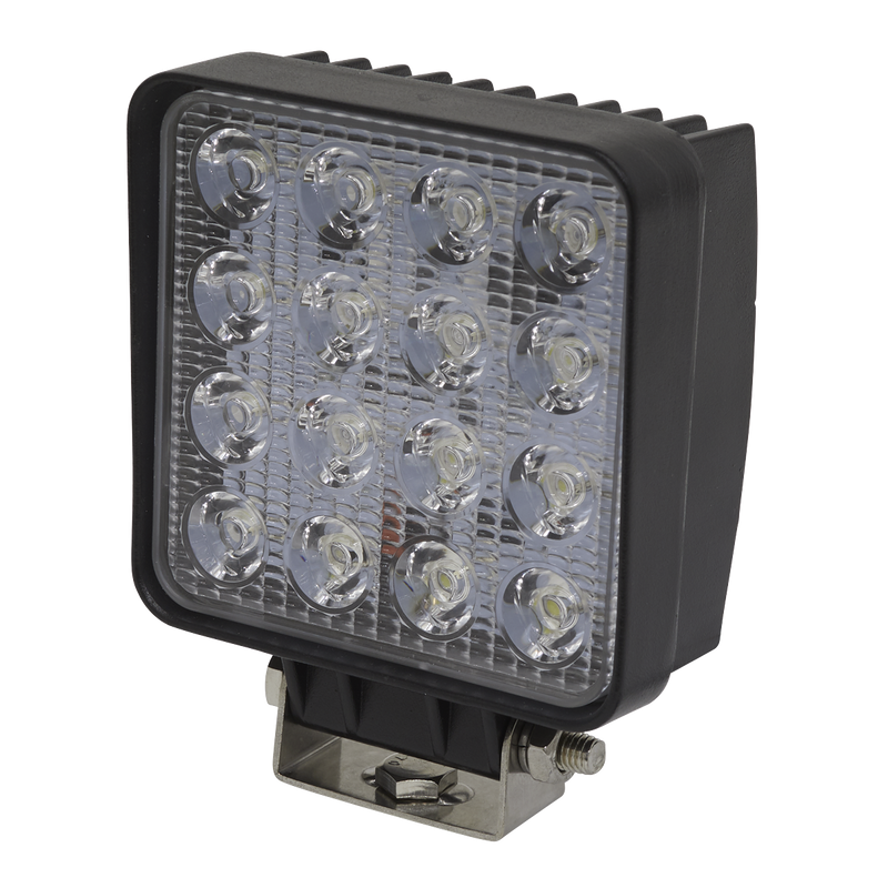 Sealey LED5S 48W SMD LED Square Work Light with Mounting Bracket
