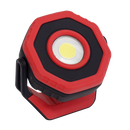 Sealey LED700PR 360‚Äö√†√∂‚àö√°¬¨¬®‚Äö√†√ª 7W COB LED Rechargeable Pocket Floodlight with Magnet - Red