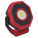 Sealey LED700PR 360‚Äö√†√∂‚àö√°¬¨¬®‚Äö√†√ª 7W COB LED Rechargeable Pocket Floodlight with Magnet - Red