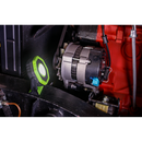 Sealey LED700P 360‚Äö√†√∂‚àö√°¬¨¬®‚Äö√†√ª 7W COB LED Rechargeable Pocket Floodlight with Magnet - Green