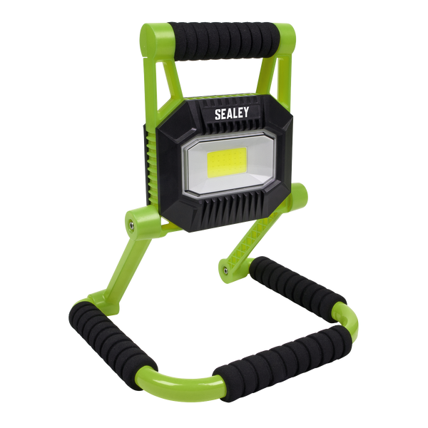 Sealey LEDFL10W 10W COB LED Rechargeable Portable Floodlight - Fold Flat