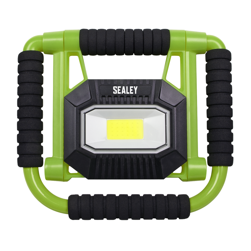Sealey LEDFL10W 10W COB LED Rechargeable Portable Floodlight - Fold Flat