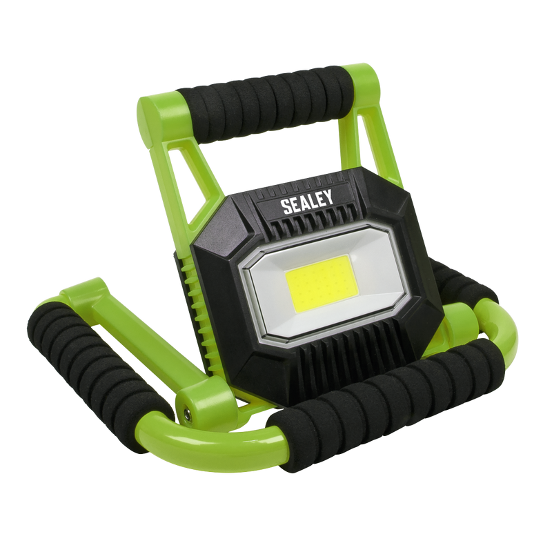 Sealey LEDFL10W 10W COB LED Rechargeable Portable Floodlight - Fold Flat