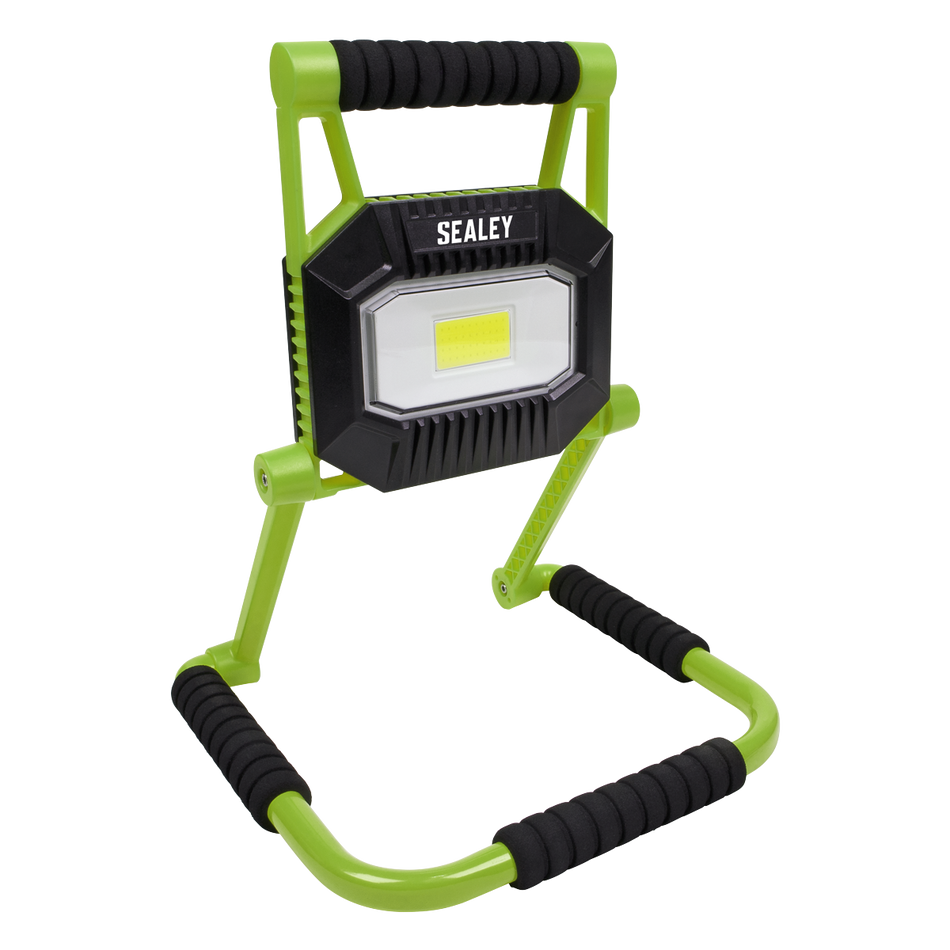 Sealey LEDFL20W 20W COB LED Rechargeable Portable Floodlight - Fold Flat