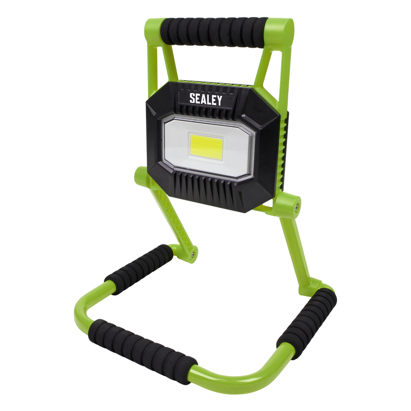 Sealey LEDFL20W 20W COB LED Rechargeable Portable Floodlight - Fold Flat