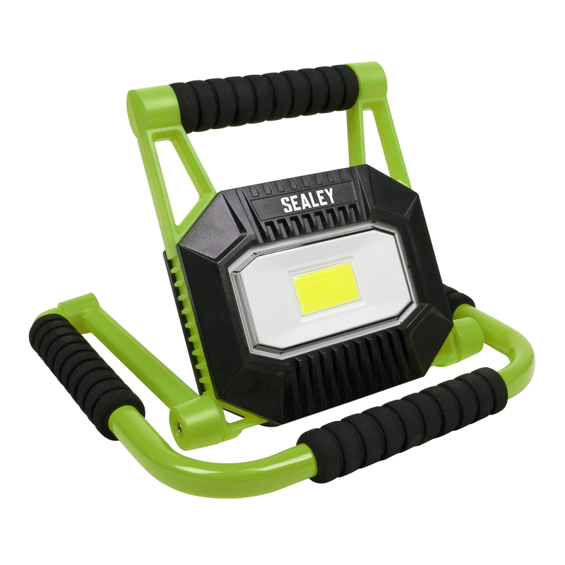 Sealey LEDFL20W 20W COB LED Rechargeable Portable Floodlight - Fold Flat