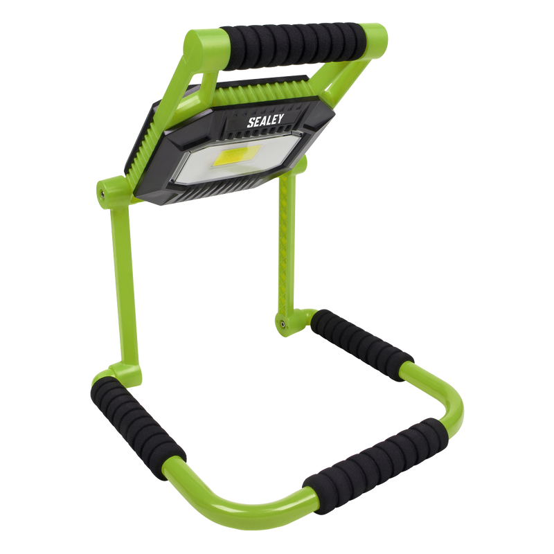 Sealey LEDFL20W 20W COB LED Rechargeable Portable Floodlight - Fold Flat