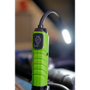 Sealey LEDFLEXG 5W COB & 1 SMD LED Flexi Rechargeable Inspection Light