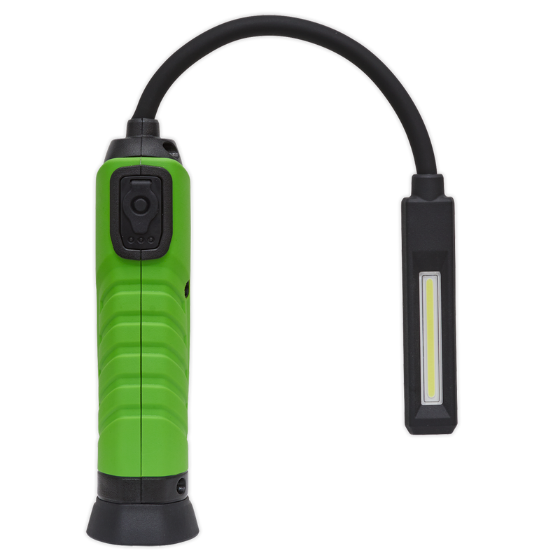 Sealey LEDFLEXG 5W COB & 1 SMD LED Flexi Rechargeable Inspection Light