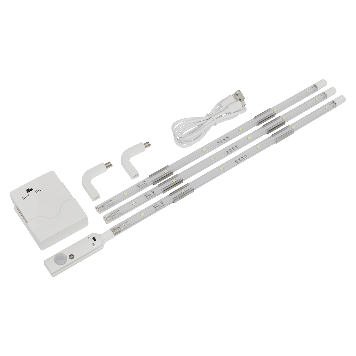 Sealey LEDSTR03 3pc SMD LED Strip Lighting