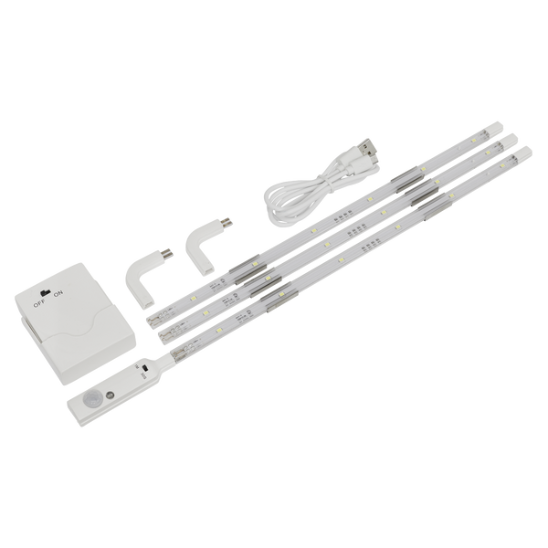 Sealey LEDSTR03 3pc SMD LED Strip Lighting