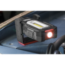 Sealey LEDWC03 3W COB & 1W SMD LED Inspection Light - Wireless Rechargeable