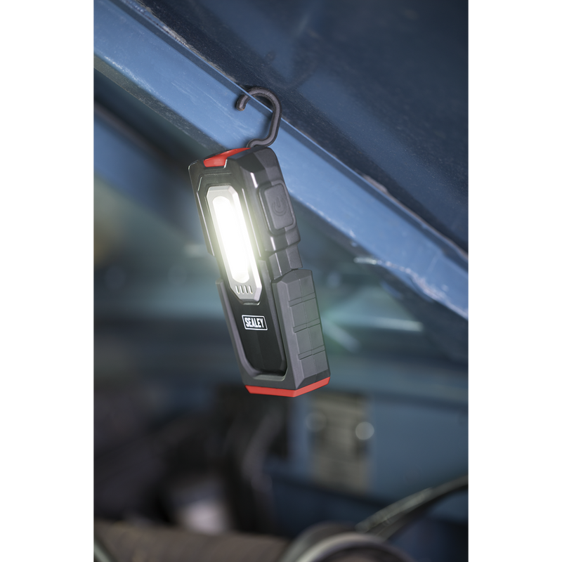 Sealey LEDWC03 3W COB & 1W SMD LED Inspection Light - Wireless Rechargeable