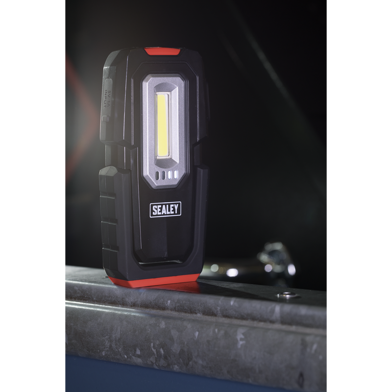 Sealey LEDWC03 3W COB & 1W SMD LED Inspection Light - Wireless Rechargeable