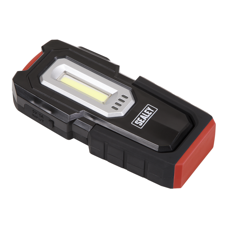 Sealey LEDWC03 3W COB & 1W SMD LED Inspection Light - Wireless Rechargeable
