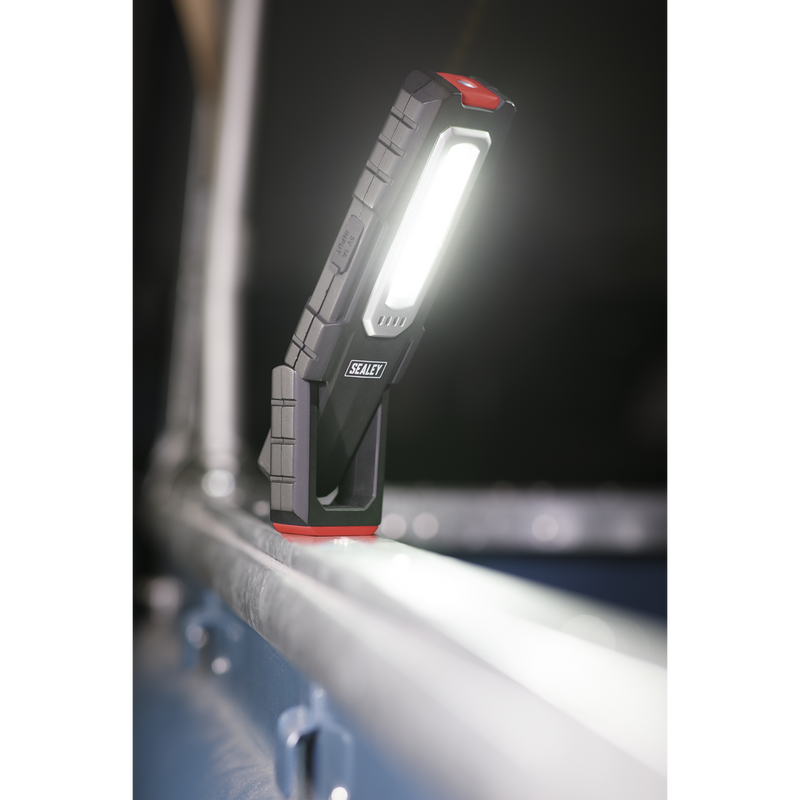 Sealey LEDWC04 5W COB & 1W SMD LED Inspection Light - Wireless Rechargeable