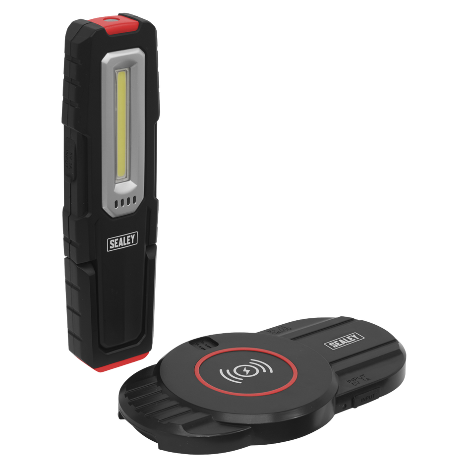 Sealey LEDWCBCOMBO2 5W & 1W COB LED Inspection Light & Single Wireless Charging Base