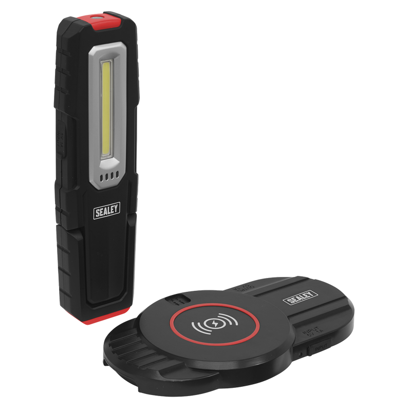 Sealey LEDWCBCOMBO2 5W & 1W COB LED Inspection Light & Single Wireless Charging Base
