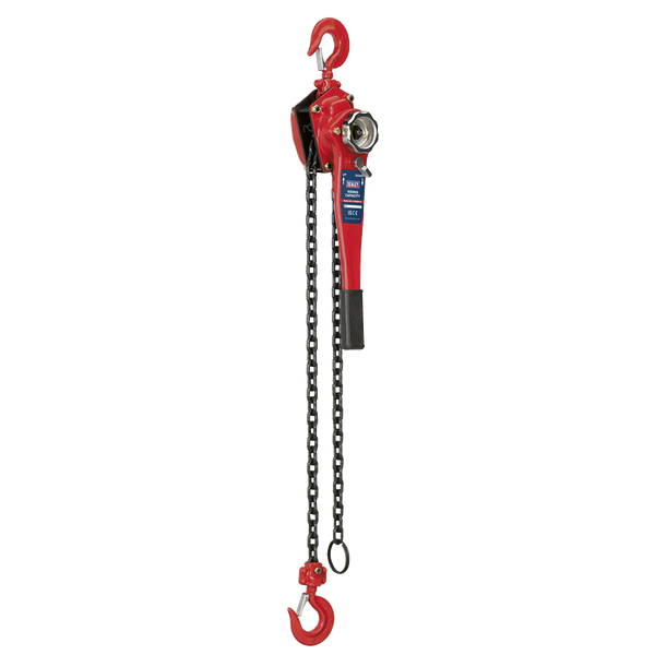Sealey LH1000 1000kg Capacity Steel Lever Hoist