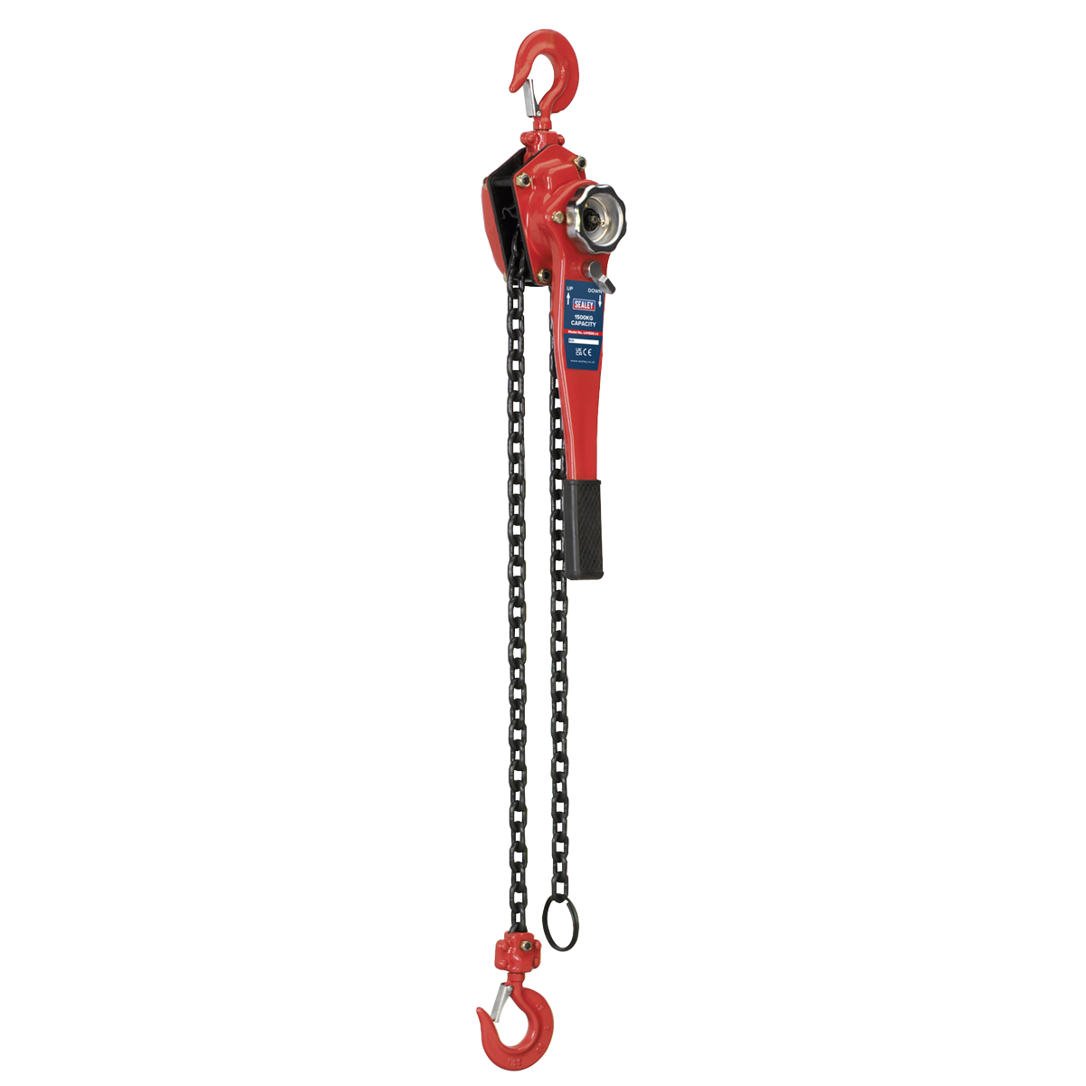 Sealey LH1500 1500kg Capacity Steel Lever Hoist