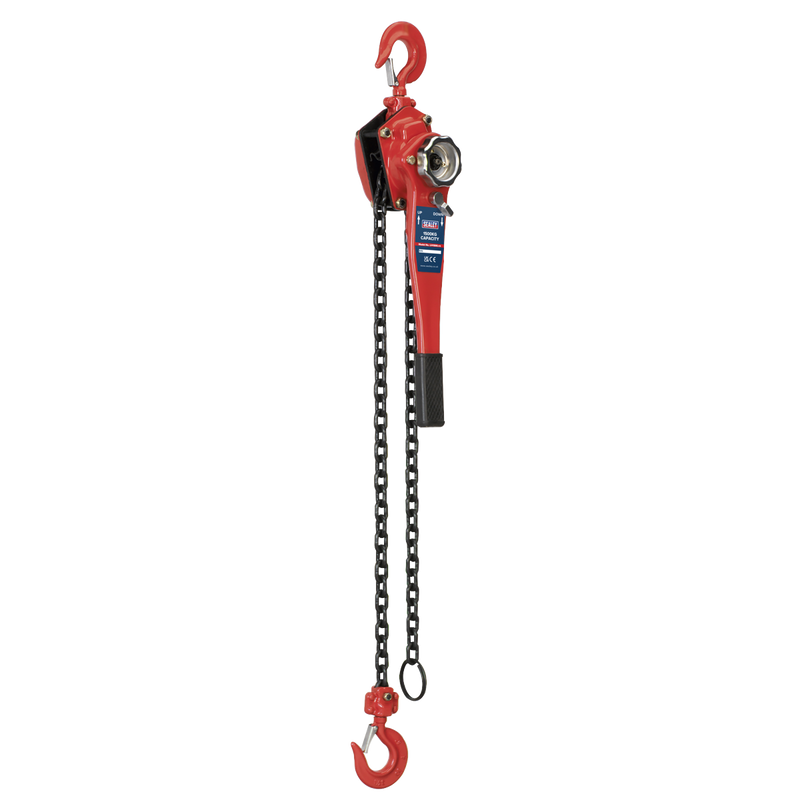 Sealey LH1500 1500kg Capacity Steel Lever Hoist