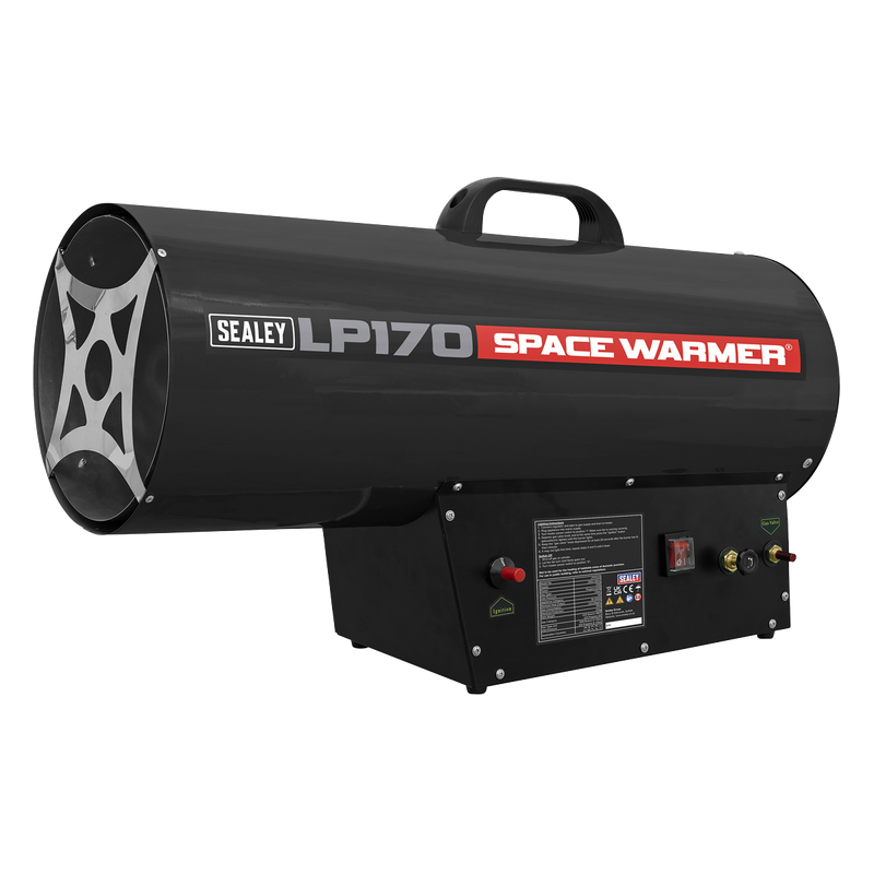 Sealey LP170 102,000-170,000Btu/hr (30-50kW) Space Warmer Propane Heater