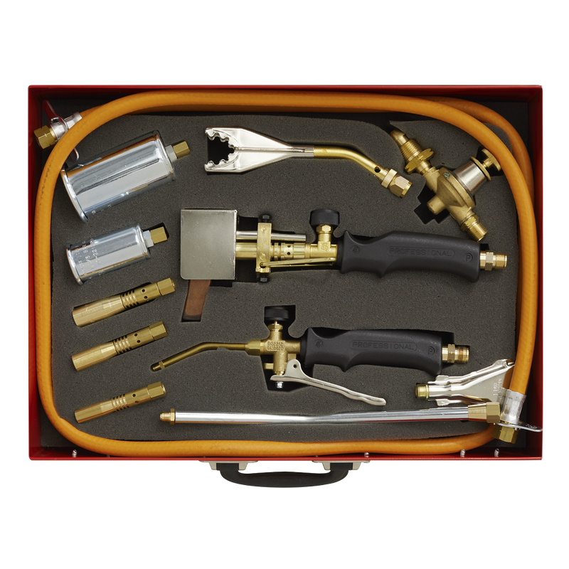 Sealey LPT14 14pc Propane Torch Kit