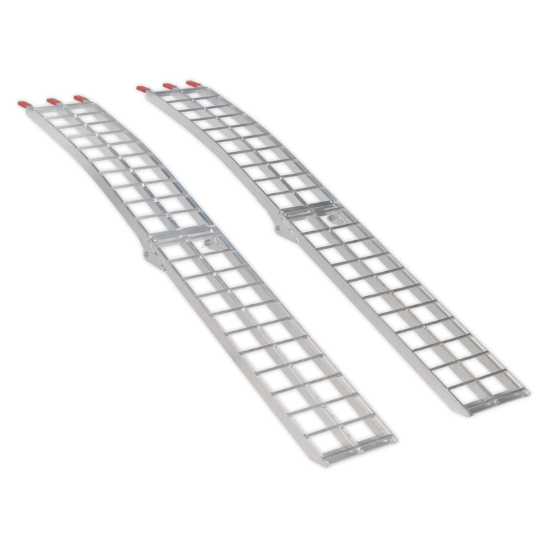 Sealey LR680 680kg Capacity per Pair Aluminium Loading Ramps