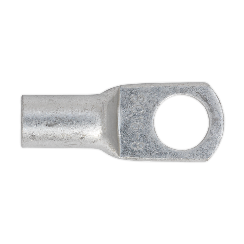 Sealey LT168 16mm_ x 8mm Copper Lug Terminal - Pack of 10