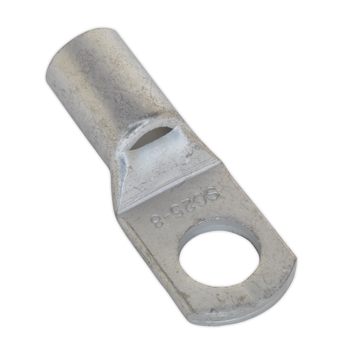 Sealey LT258 25mm_ x 8mm Copper Lug Terminal - Pack of 10