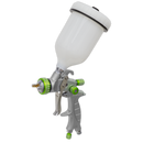 Sealey LVLP01 LVLP Gravity Feed Spray Gun 1.4mm Set-Up