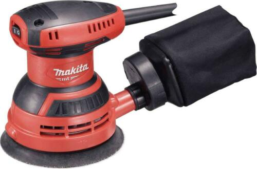 Makita M9204 125mm 5" 240v Electric Random Orbital Sander with Dust Bag & Disc