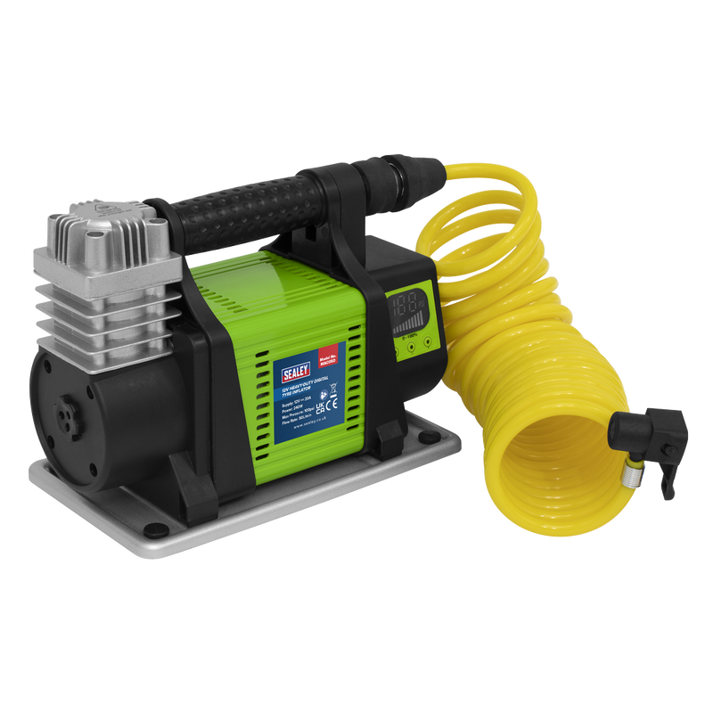 Sealey MAC05D 12V Heavy-Duty Digital Tyre Inflator