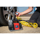 Sealey MAC05 12V Heavy-Duty Tyre Inflator/Mini Air Compressor